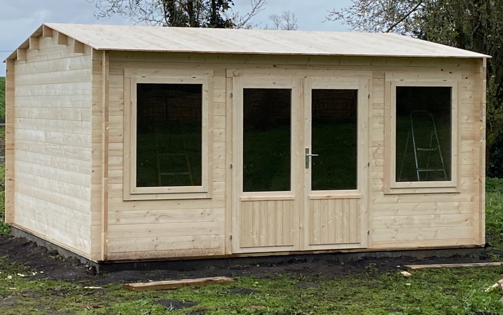 Summerhouse nearly finished