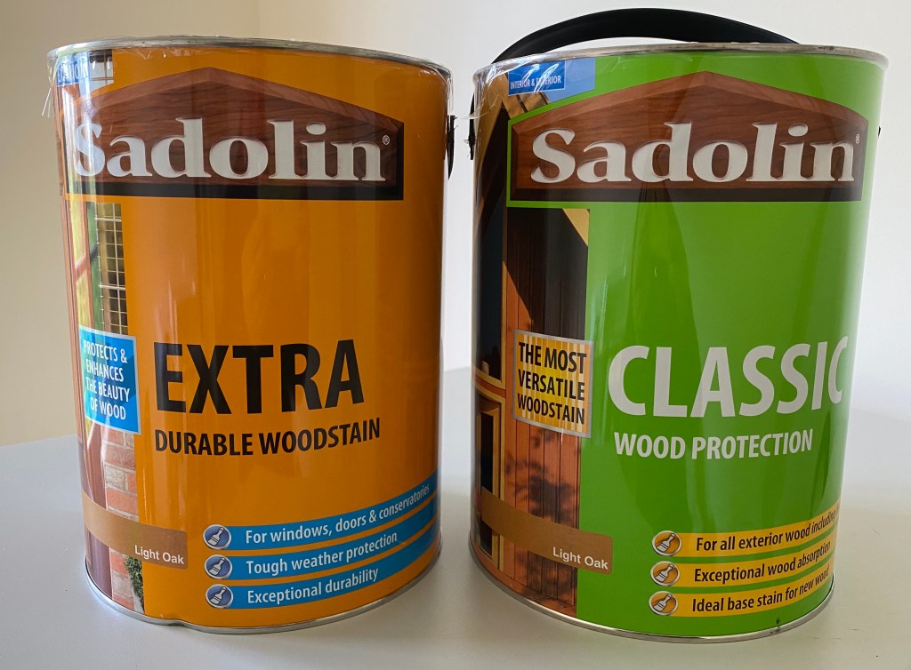 Staining the Summerhouse