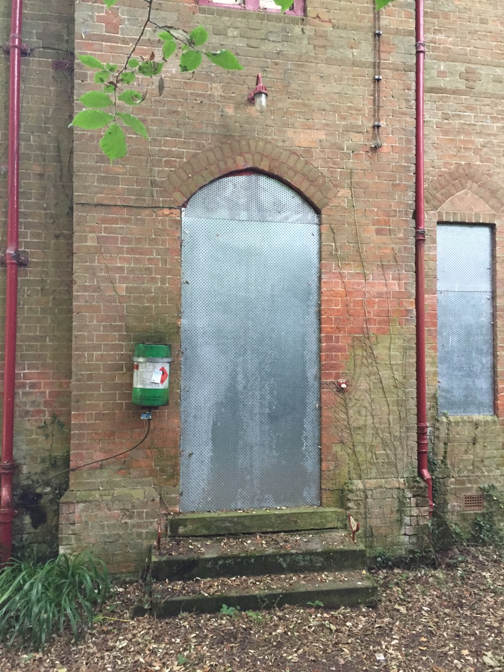 Front door start of&nbsp;renovation