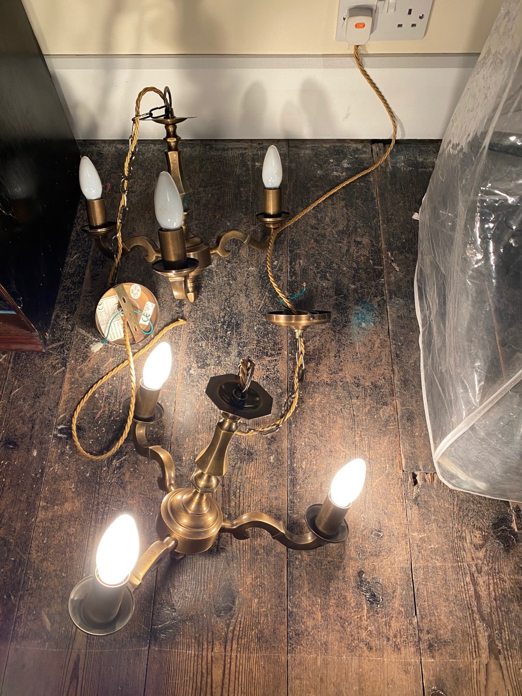 Wiring an old light&nbsp;fitting