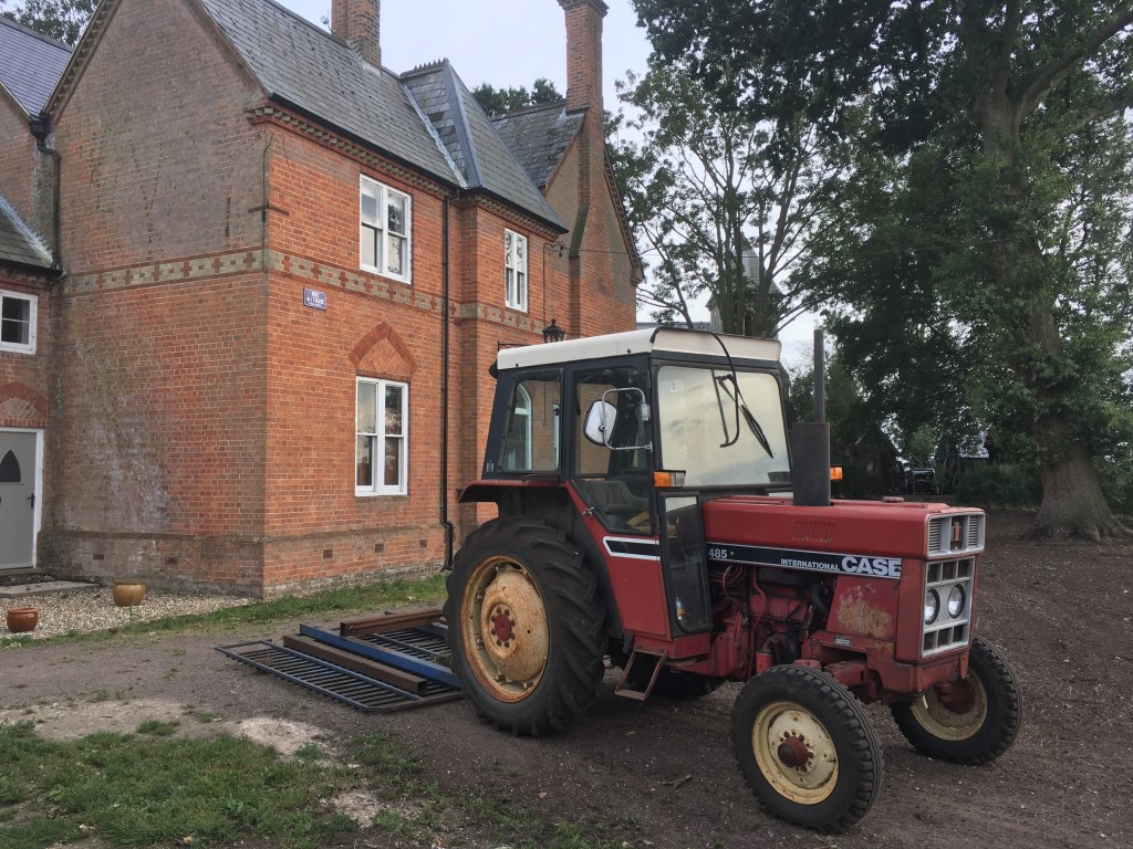 Levelling the garden