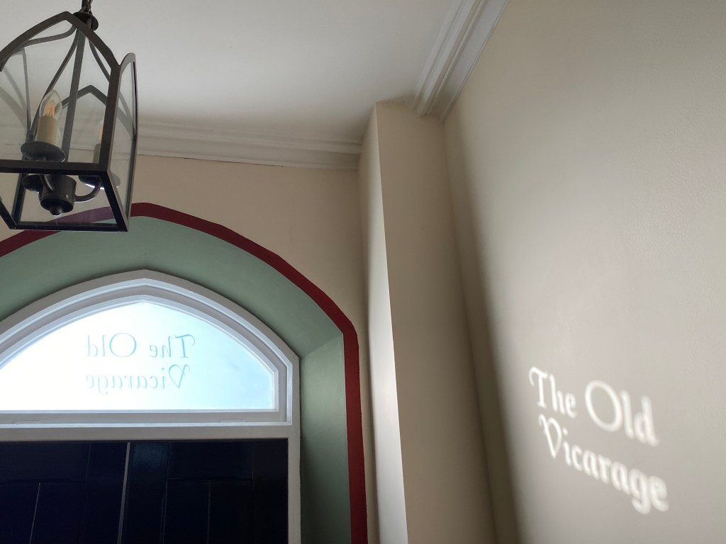 New glass above front&nbsp;door