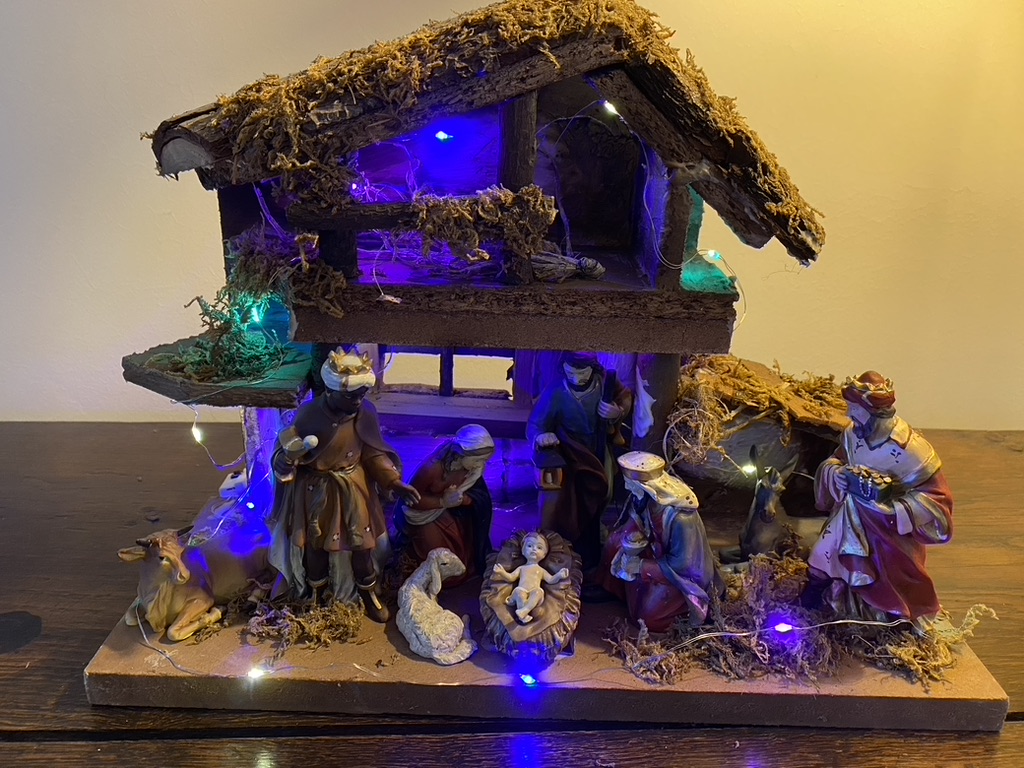 Christmas decorations in The Old&nbsp;Vicarage