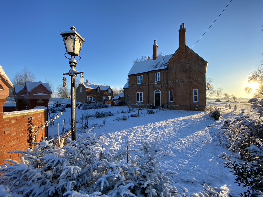 Snow in Little&nbsp;Ouse