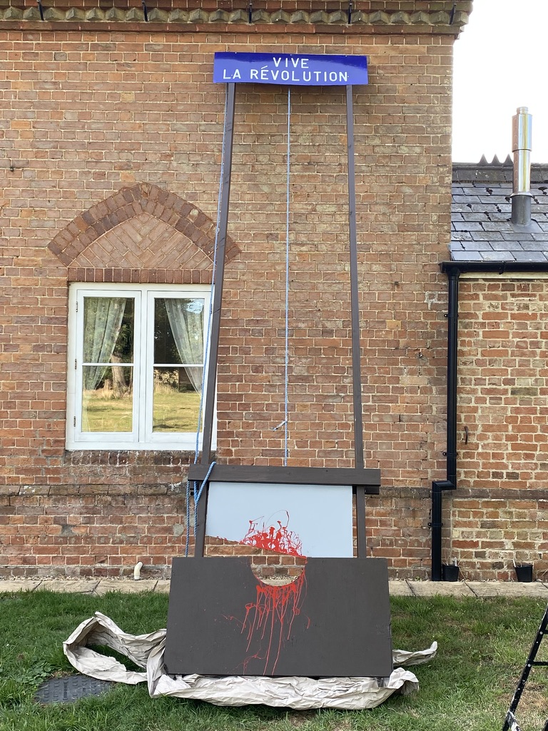 Preparing for the Bastille Day Summer&nbsp;party